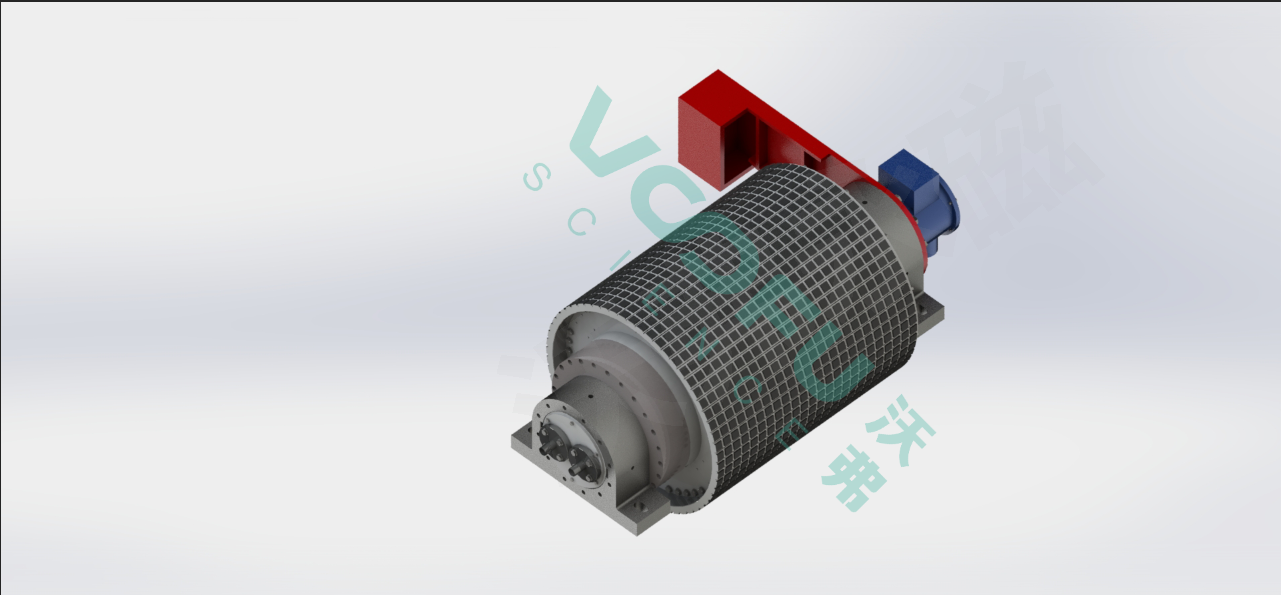 WF-GS 水冷型低速直驱永磁滚筒