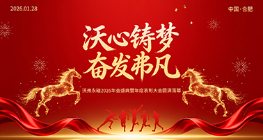 沃心铸梦 · 奋发弗凡——沃弗永磁科技2026年会盛典暨年度表彰大会完美落幕